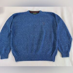 Vintage Colours By Alexander Julian‎ Size Medium Mens Sweater Blue